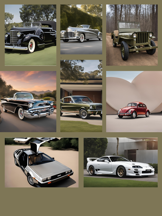 Classic Cars Through the Decades